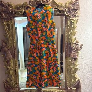 Marek New York vintage floral dress